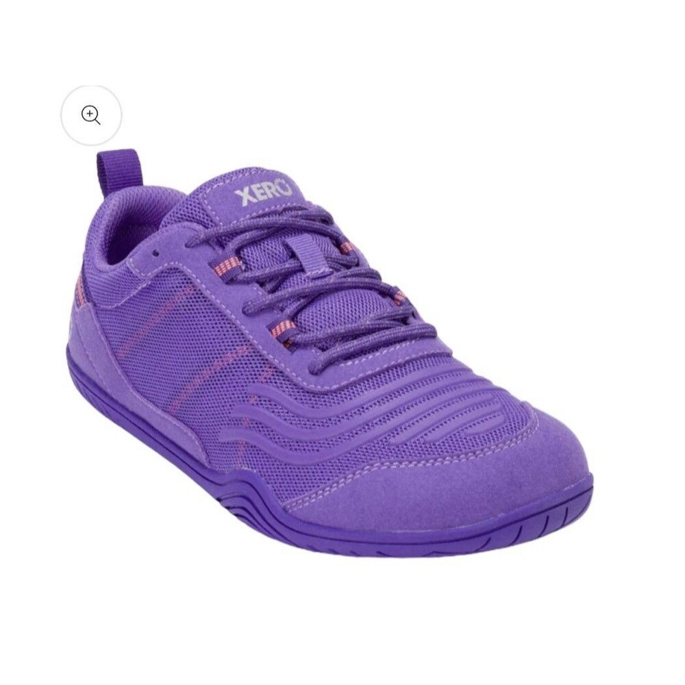 Xero Prio Women’s Minimalist Barefoot Running Shoes Purple White Size 10